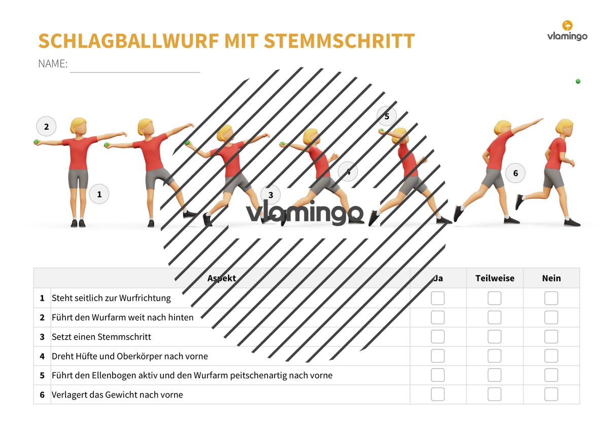 Weitwurf mit dem Schlagball: Das Praxis-Handbuch für den Sportunterricht (Übungen, Spiele und Technikkarten)
