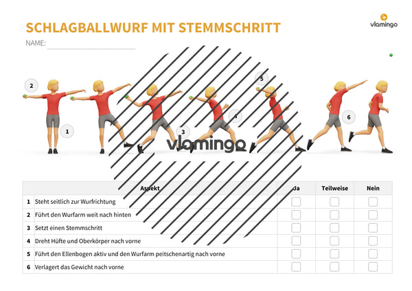 Weitwurf mit dem Schlagball: Das Praxis-Handbuch für den Sportunterricht (Übungen, Spiele und Technikkarten)