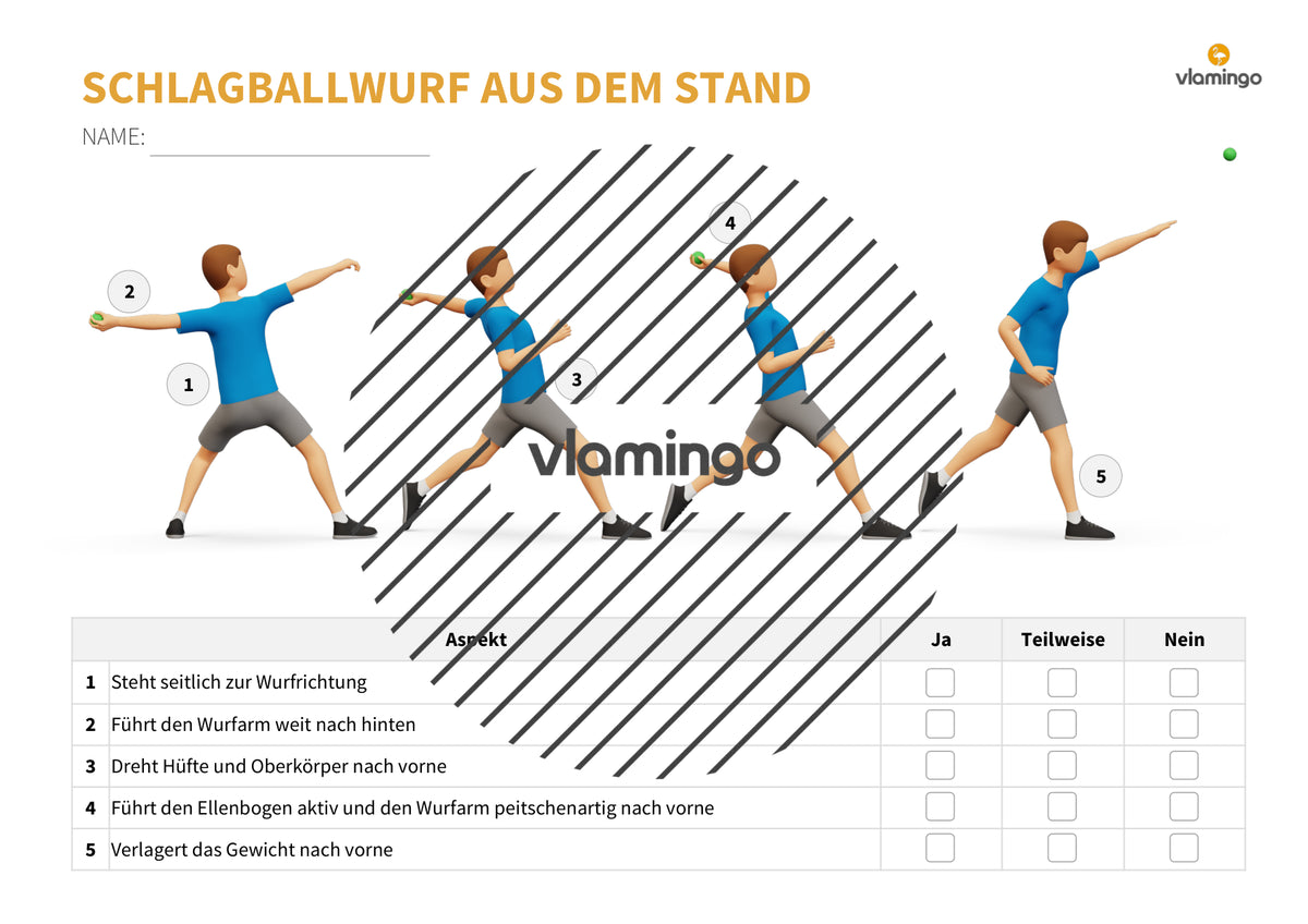Weitwurf mit dem Schlagball: Das Praxis-Handbuch für den Sportunterricht (Übungen, Spiele und Technikkarten)