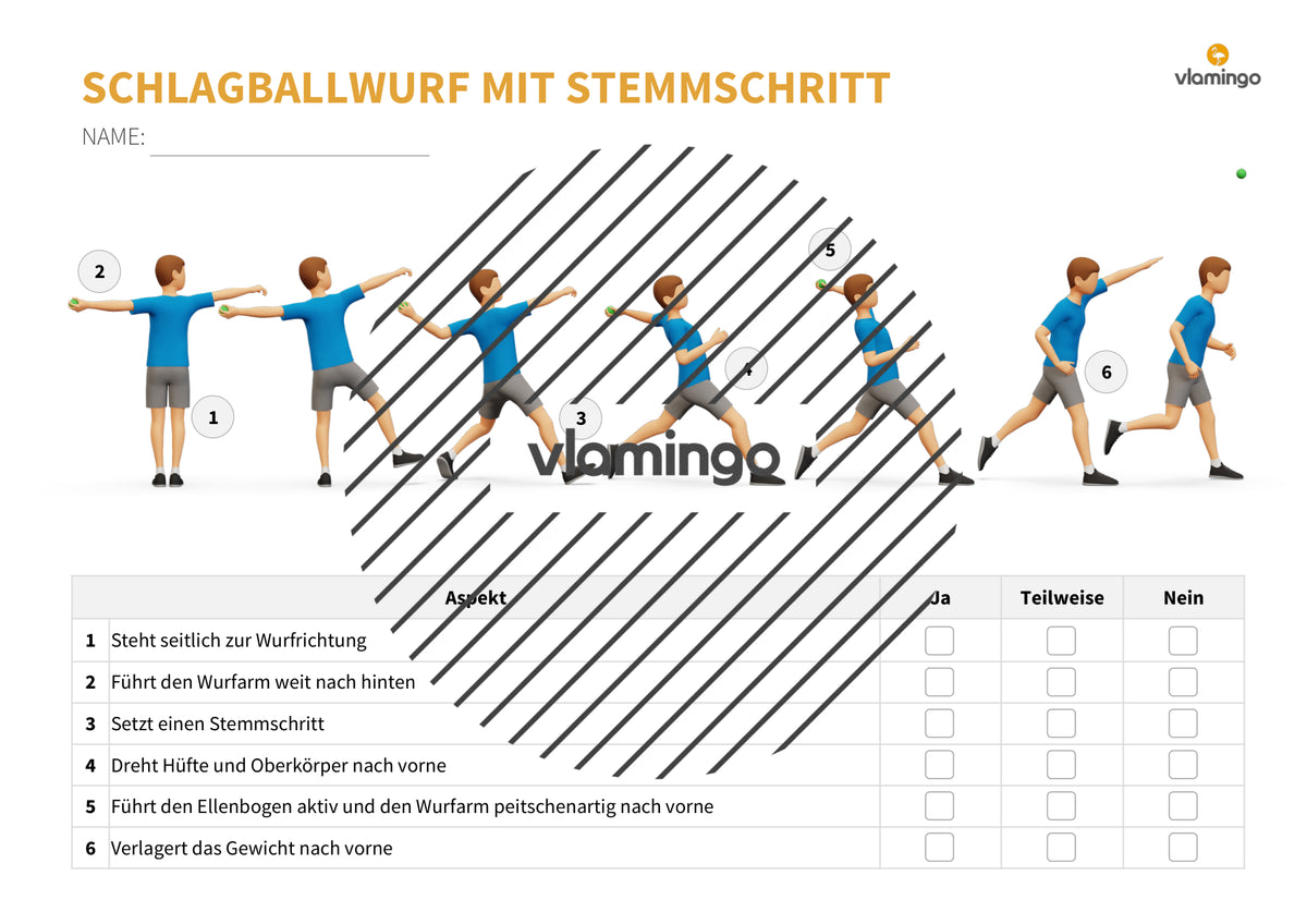 Weitwurf mit dem Schlagball: Das Praxis-Handbuch für den Sportunterricht (Übungen, Spiele und Technikkarten)