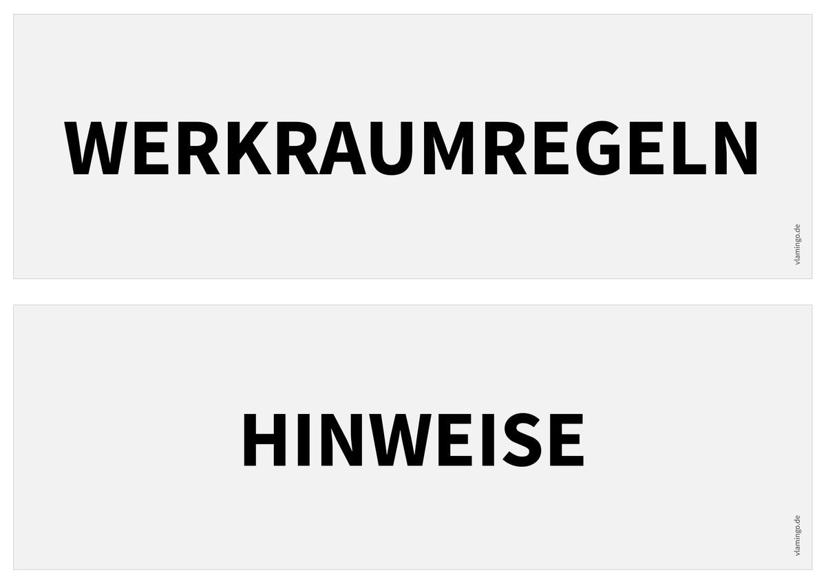 Regeln im Werk- und Technikraum: 40+ Werkraumregeln als Bildkarten (Klasse 5–10)