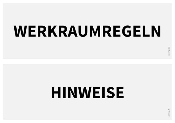 Regeln im Werk- und Technikraum: 40+ Werkraumregeln als Bildkarten (Klasse 5–10)