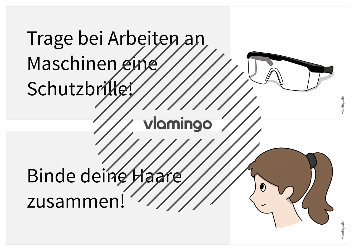 Regeln im Werk- und Technikraum: 40+ Werkraumregeln als Bildkarten (Klasse 5–10)