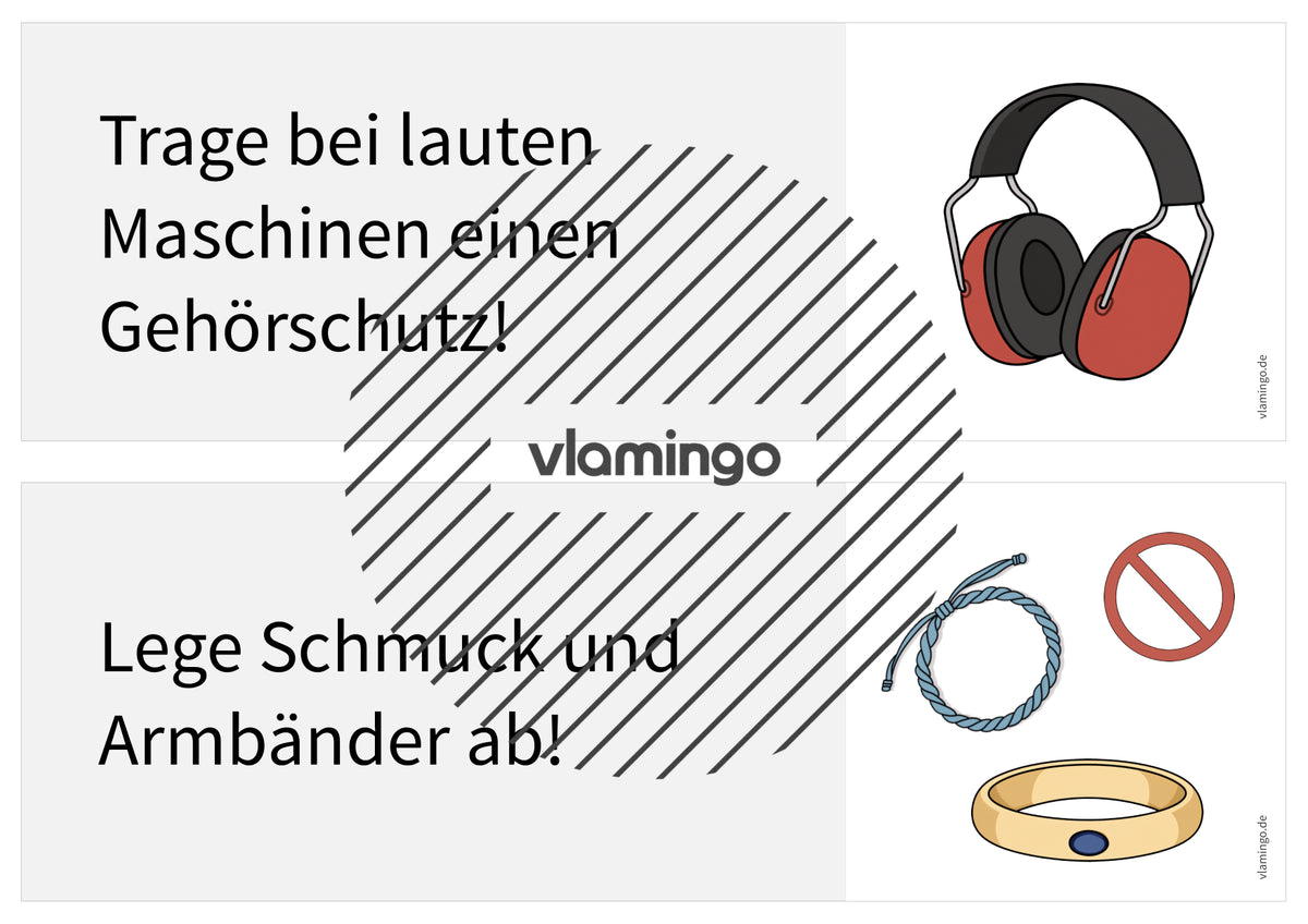 Regeln im Werk- und Technikraum: 40+ Werkraumregeln als Bildkarten (Klasse 5–10)