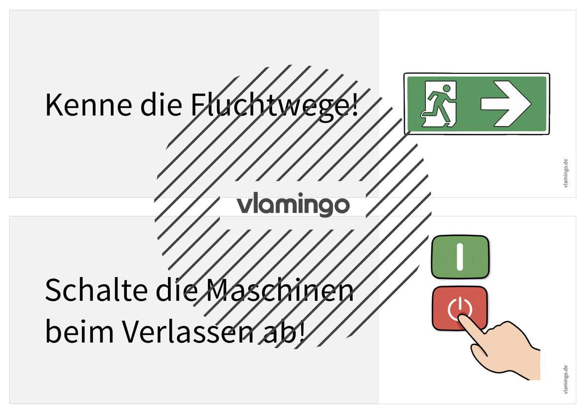 Regeln im Werk- und Technikraum: 40+ Werkraumregeln als Bildkarten (Klasse 5–10)