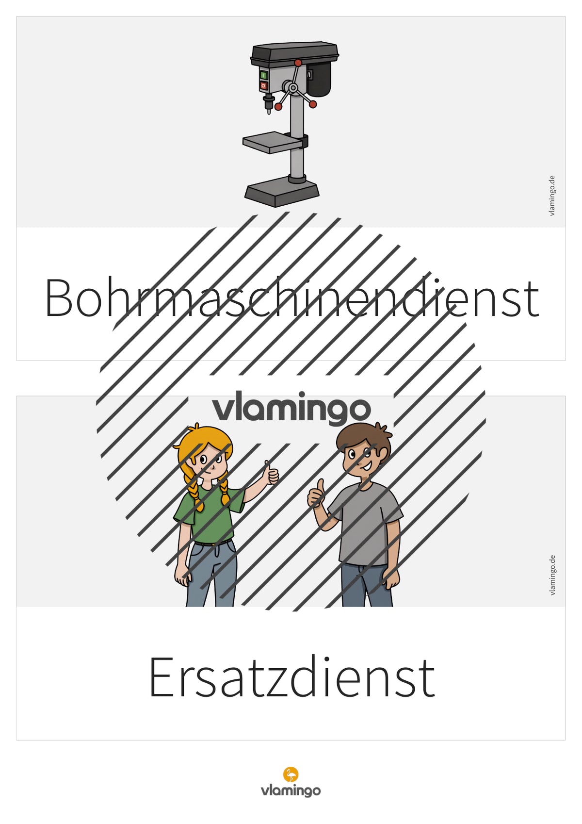 Werkraumdienste: Bildkarten für den Werk- und Technikunterricht