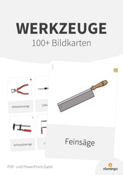 Werkzeuge: 100+ Bildkarten für den Werk- und Technikunterricht