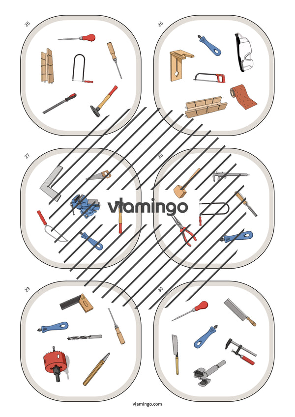 Herramientas: ¡Match! para la enseñanza de tecnología y técnica (juego)