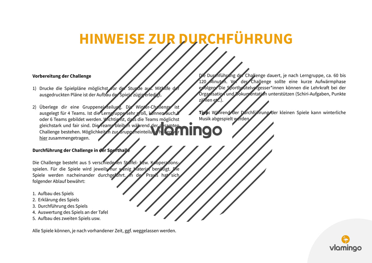 Winter-Challenge in der Sporthalle: 5 Mini-Games für den Sportunterricht