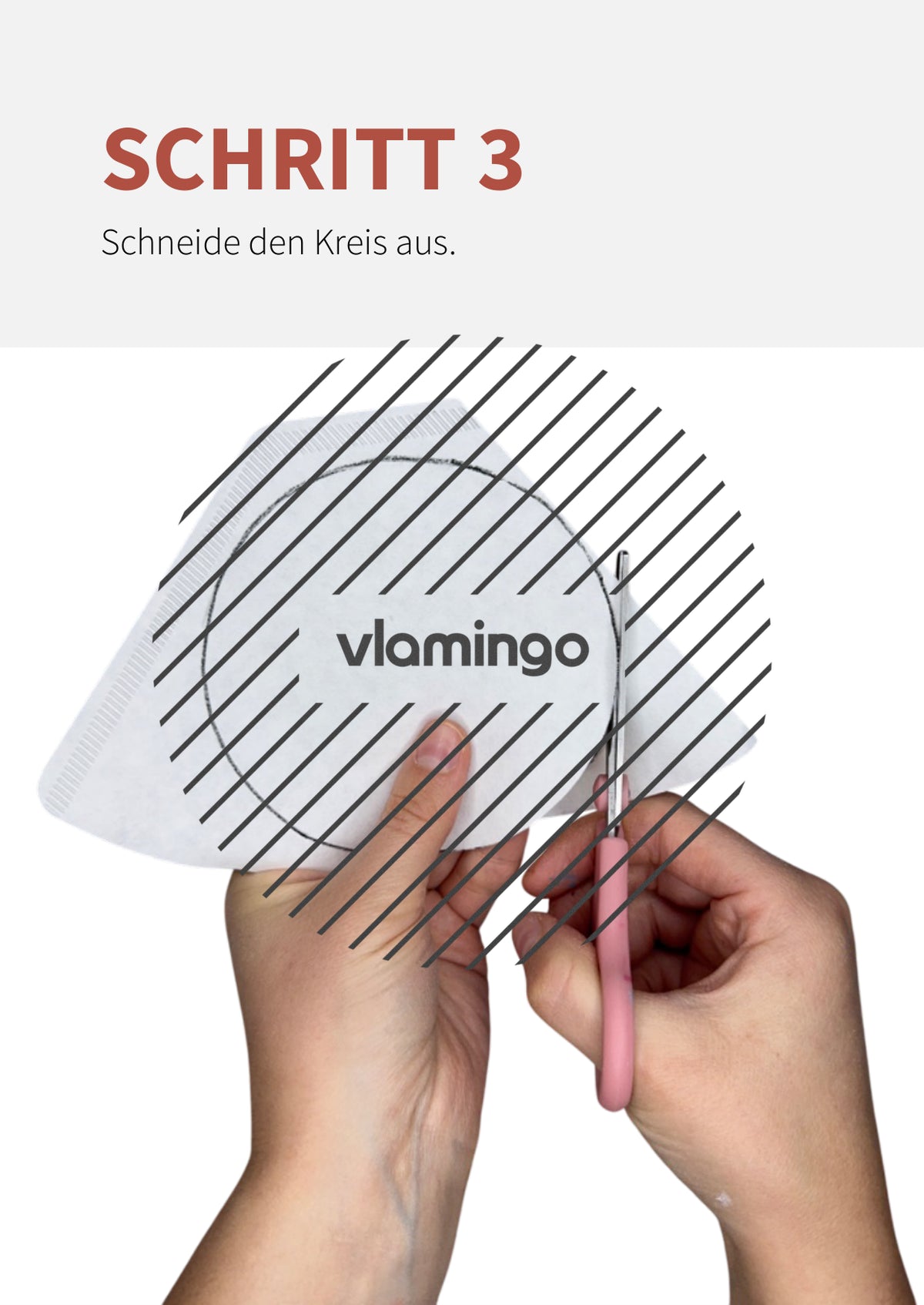 Kaffeefilter-Bilder: Winteredition für den Kunstunterricht (Bastelanleitung)