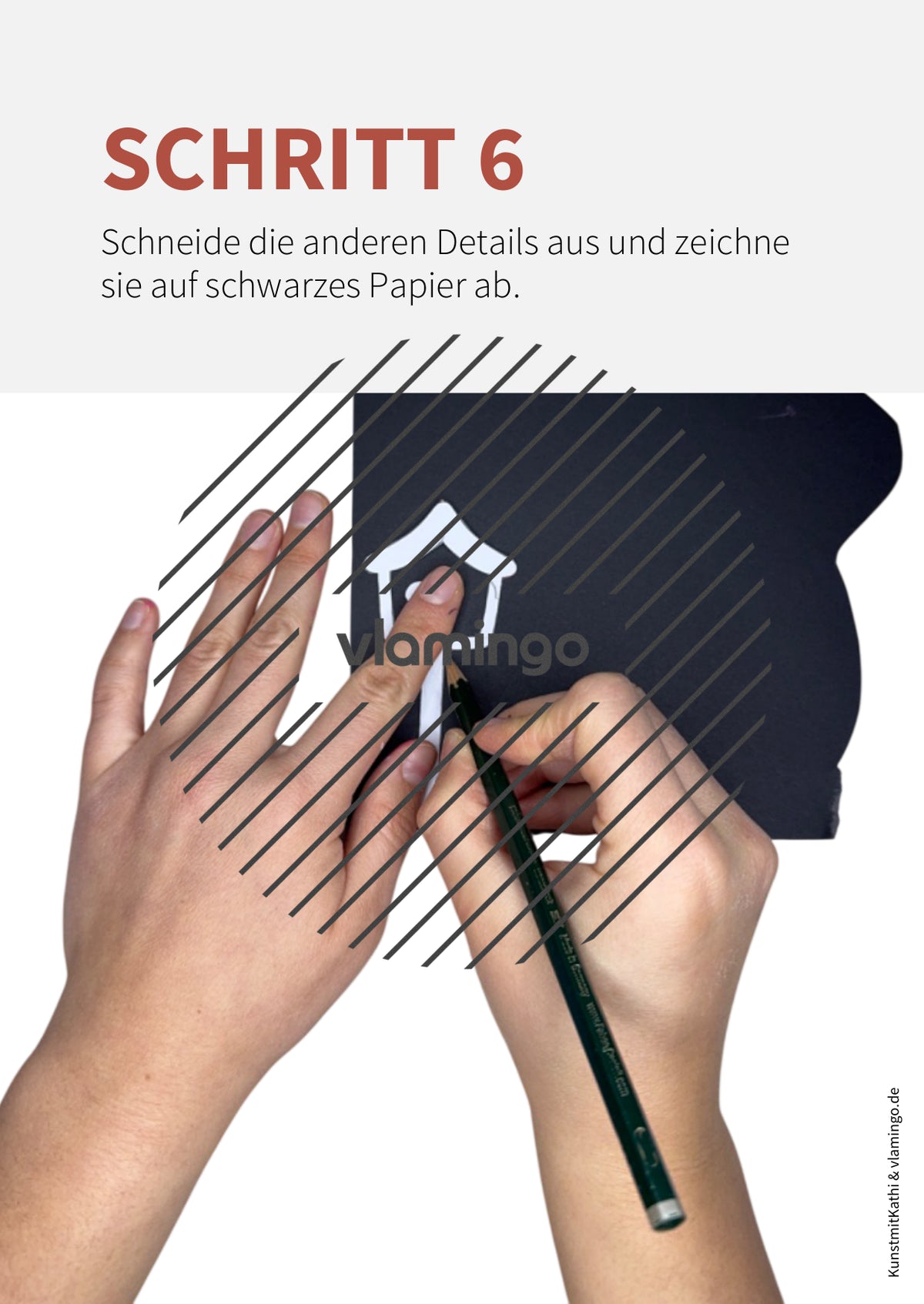 Kaffeefilter-Bilder: Winteredition für den Kunstunterricht (Bastelanleitung)