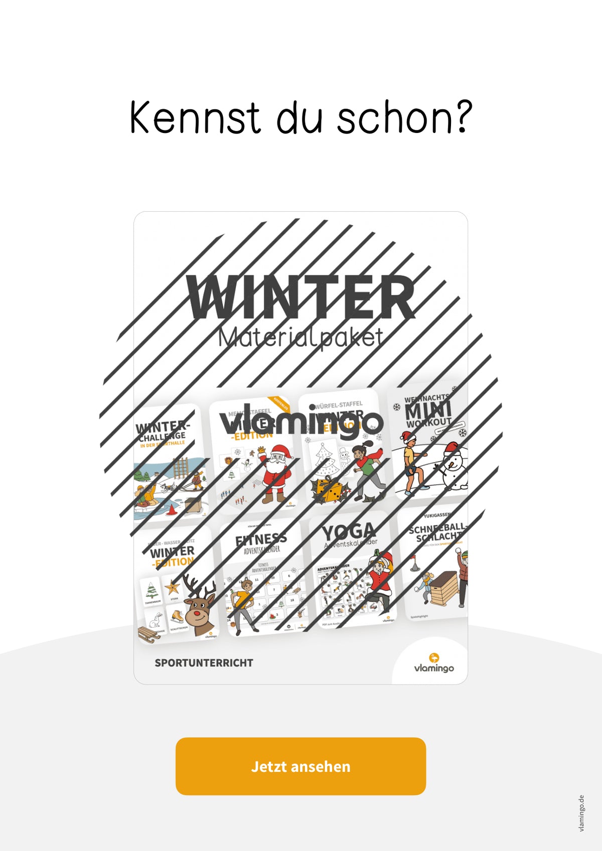 Winterköngin: Fangspiel für den Sportunterricht (Grundschule & Kinderturnen)