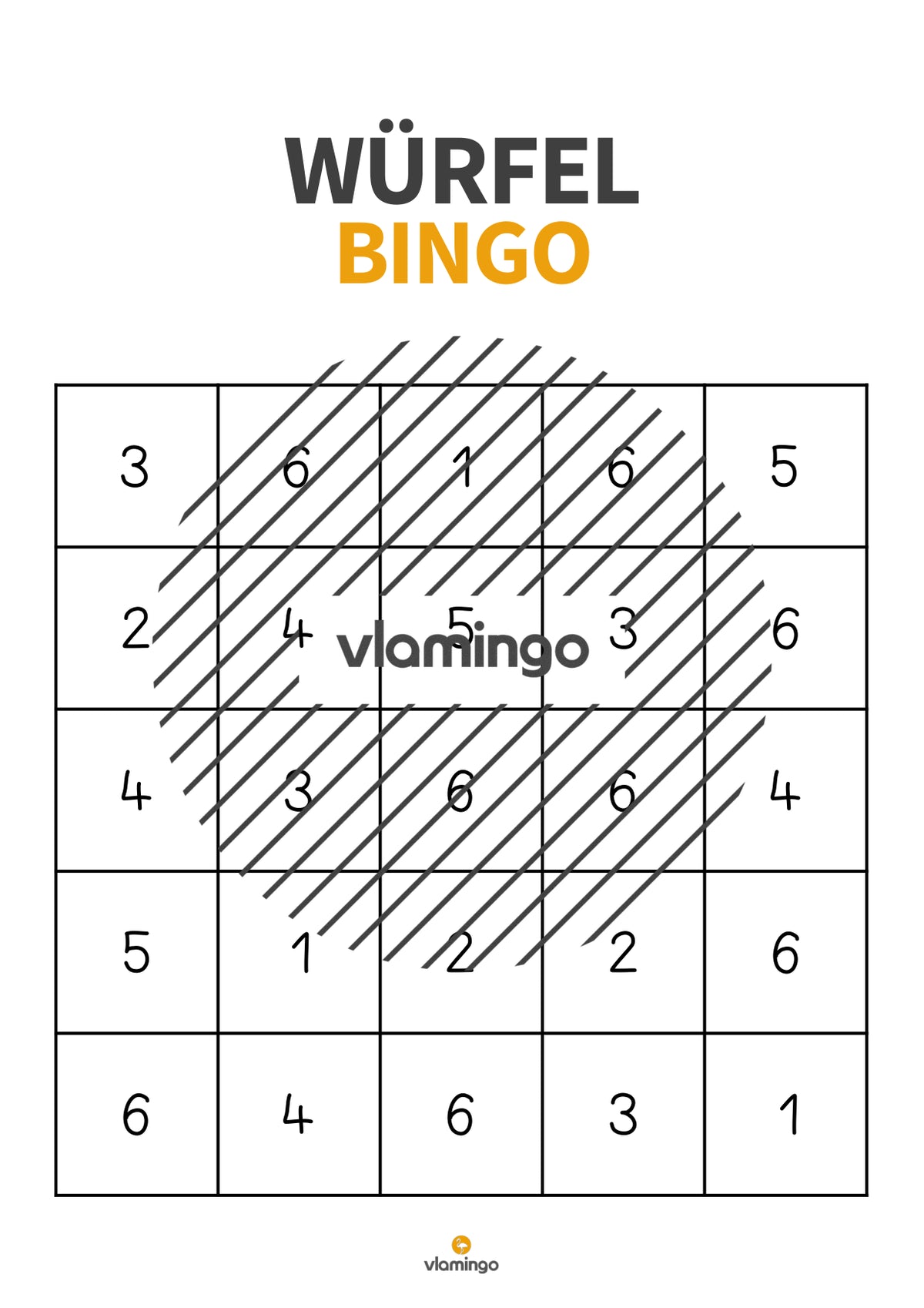 Würfel-Bingo: Laufspiel für den Sportunterricht