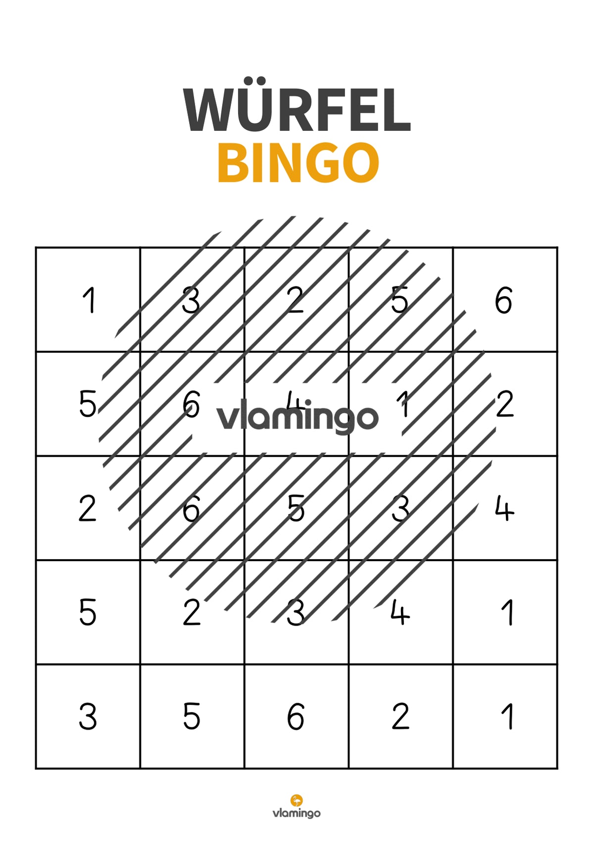 Würfel-Bingo: Laufspiel für den Sportunterricht