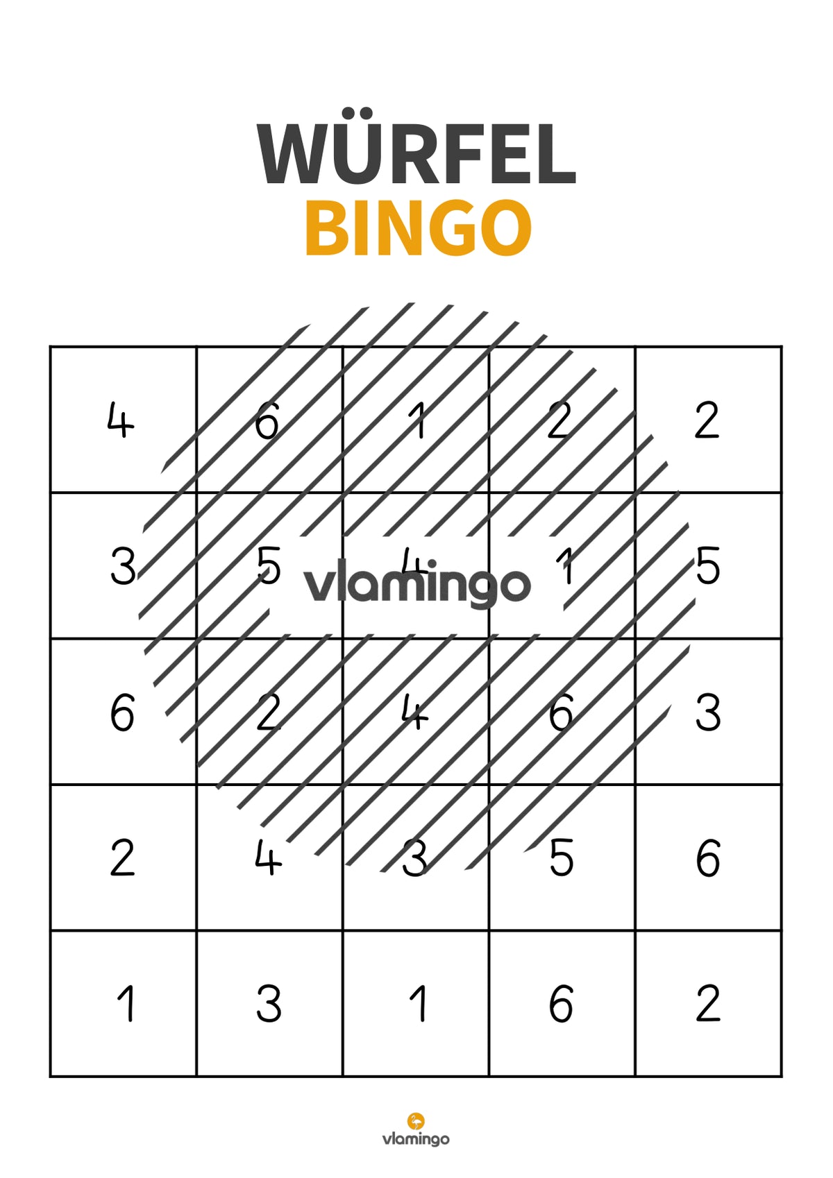 Würfel-Bingo: Laufspiel für den Sportunterricht