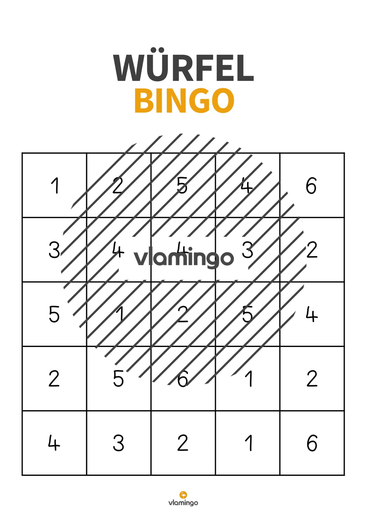 Würfel-Bingo: Laufspiel für den Sportunterricht