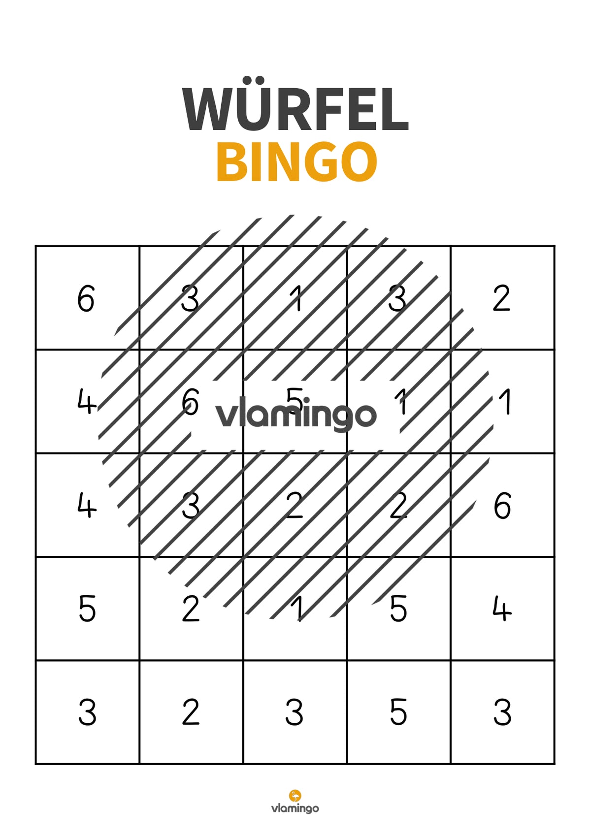 Würfel-Bingo: Laufspiel für den Sportunterricht