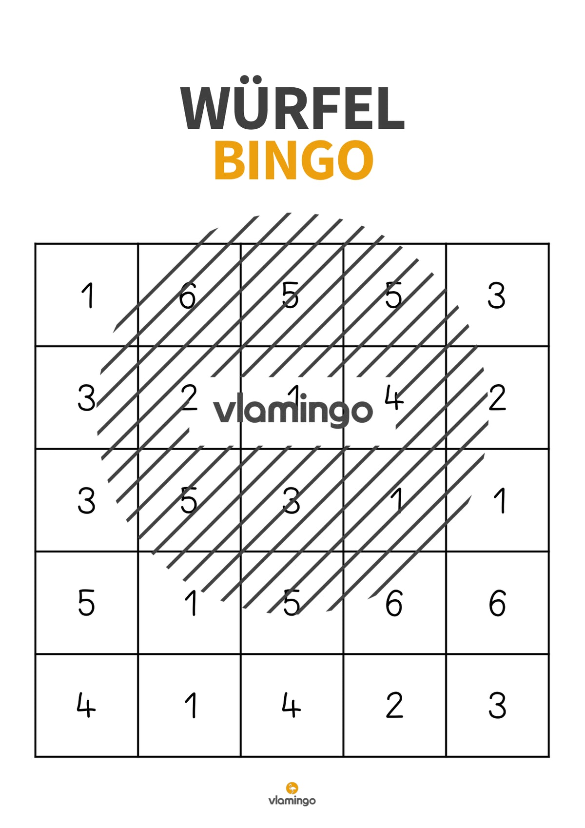 Würfel-Bingo: Laufspiel für den Sportunterricht