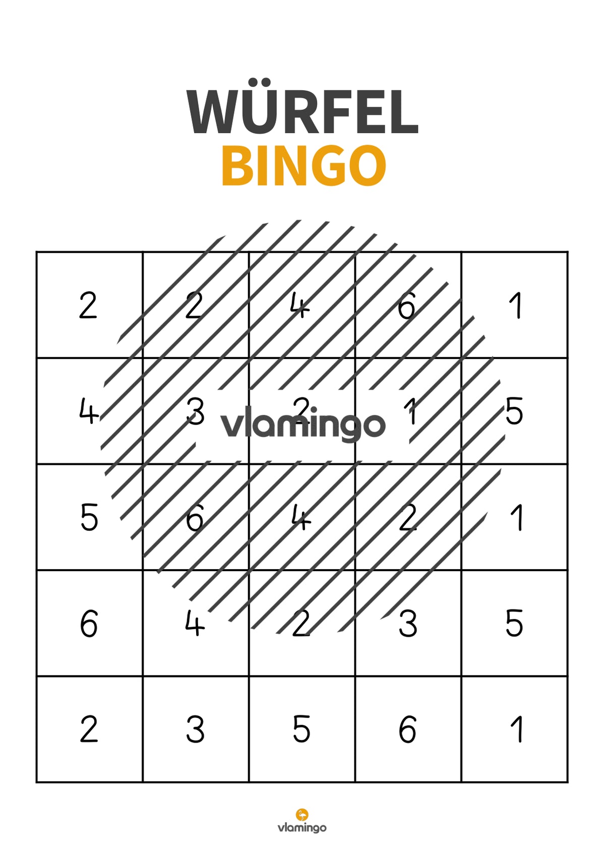 Würfel-Bingo: Laufspiel für den Sportunterricht