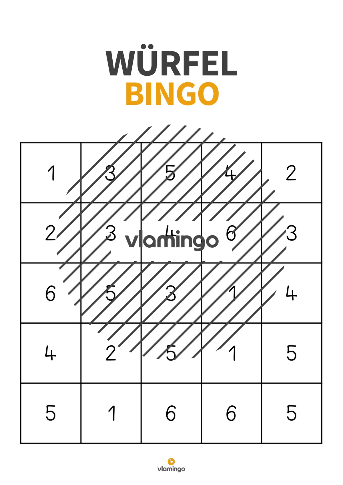 Würfel-Bingo: Laufspiel für den Sportunterricht