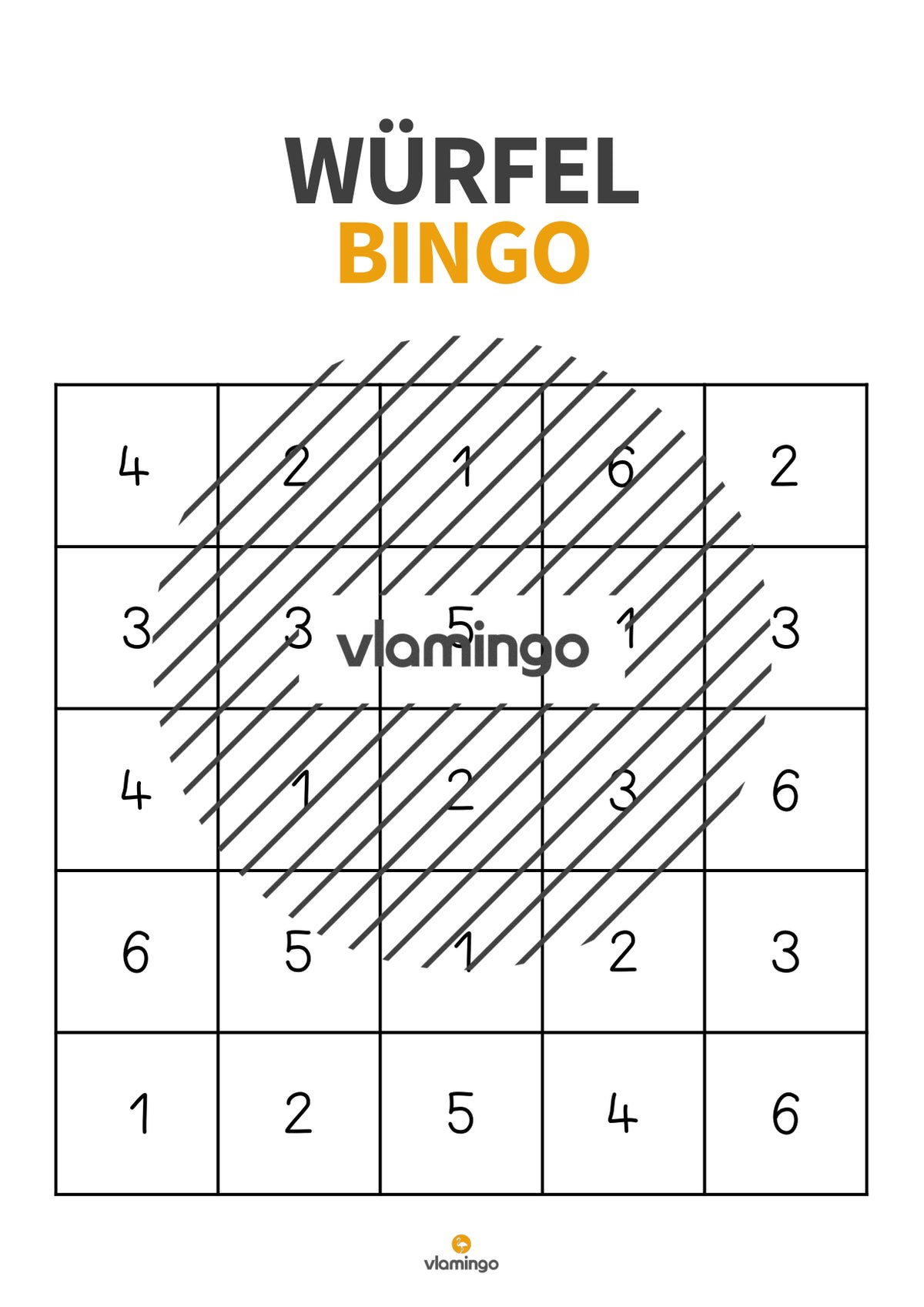 Würfel-Bingo: Laufspiel für den Sportunterricht