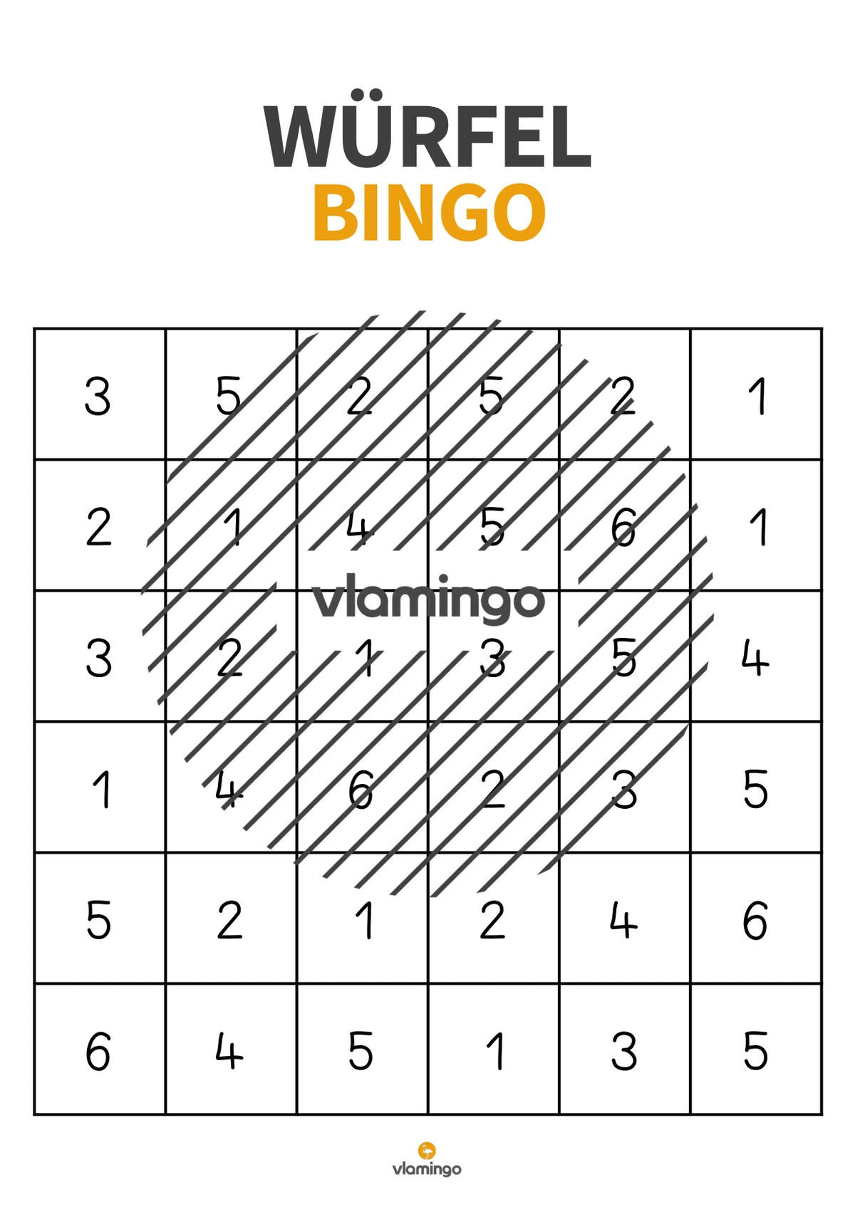Würfel-Bingo: Laufspiel für den Sportunterricht
