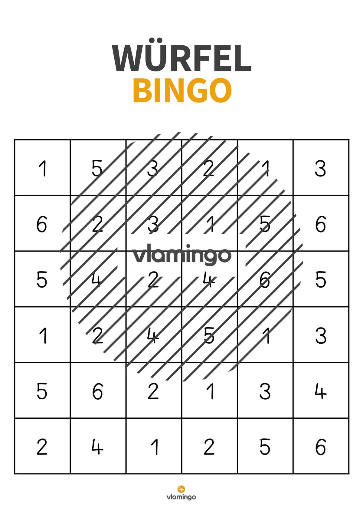 Würfel-Bingo: Laufspiel für den Sportunterricht