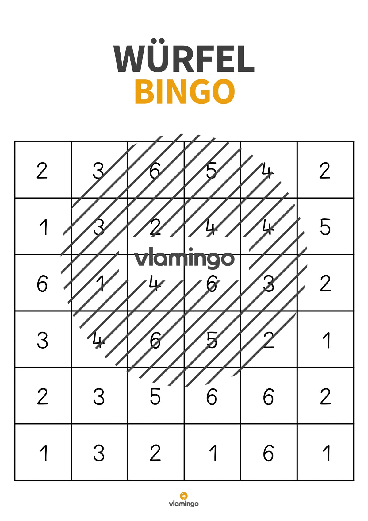 Würfel-Bingo: Laufspiel für den Sportunterricht