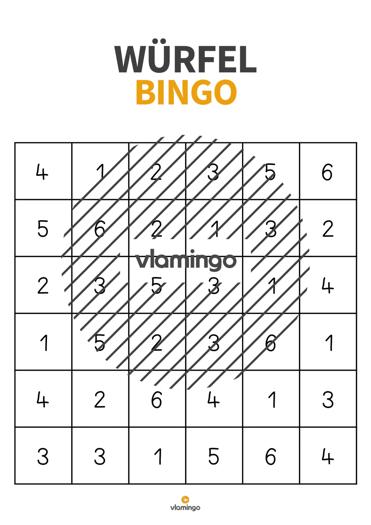 Würfel-Bingo: Laufspiel für den Sportunterricht