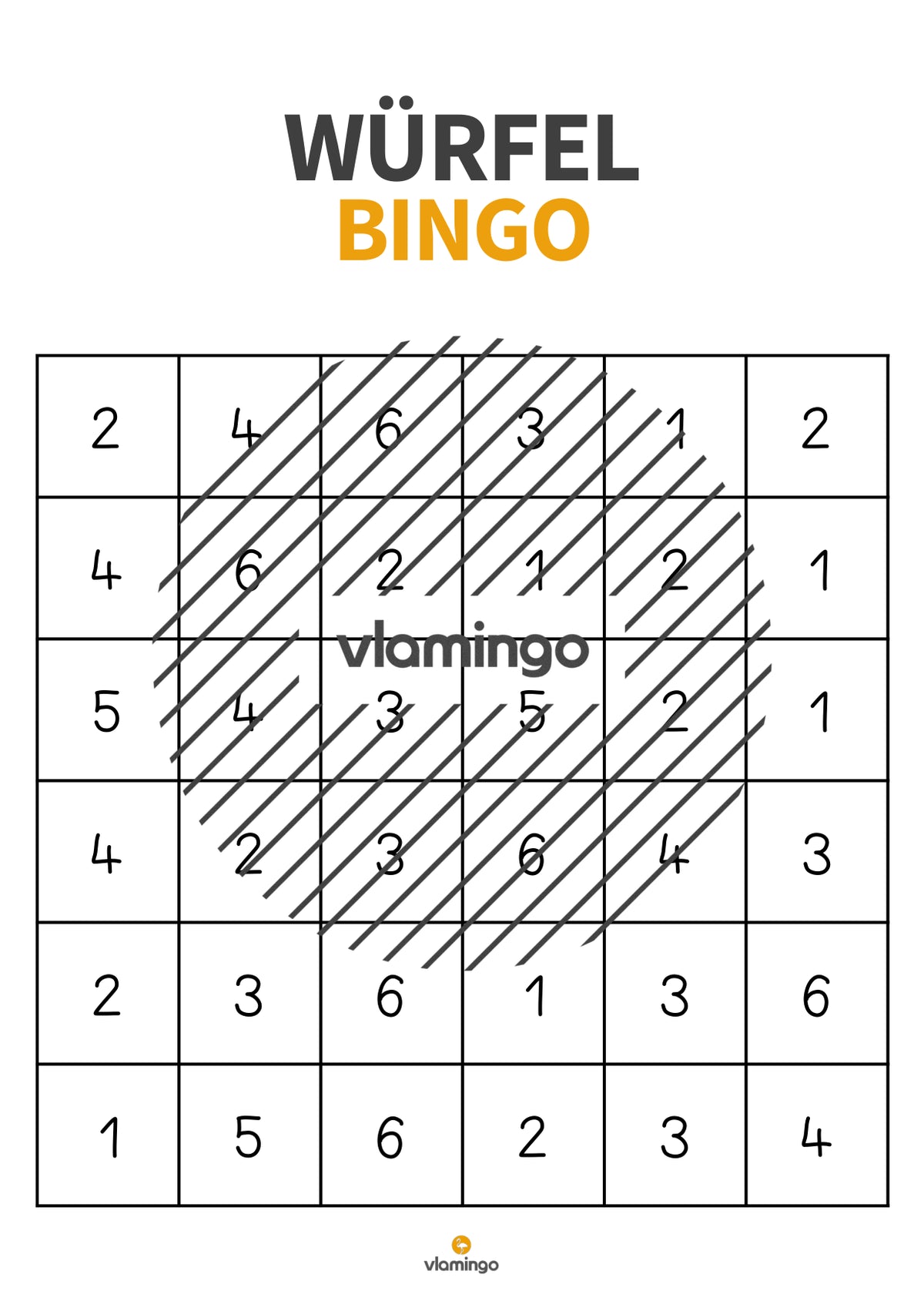 Würfel-Bingo: Laufspiel für den Sportunterricht