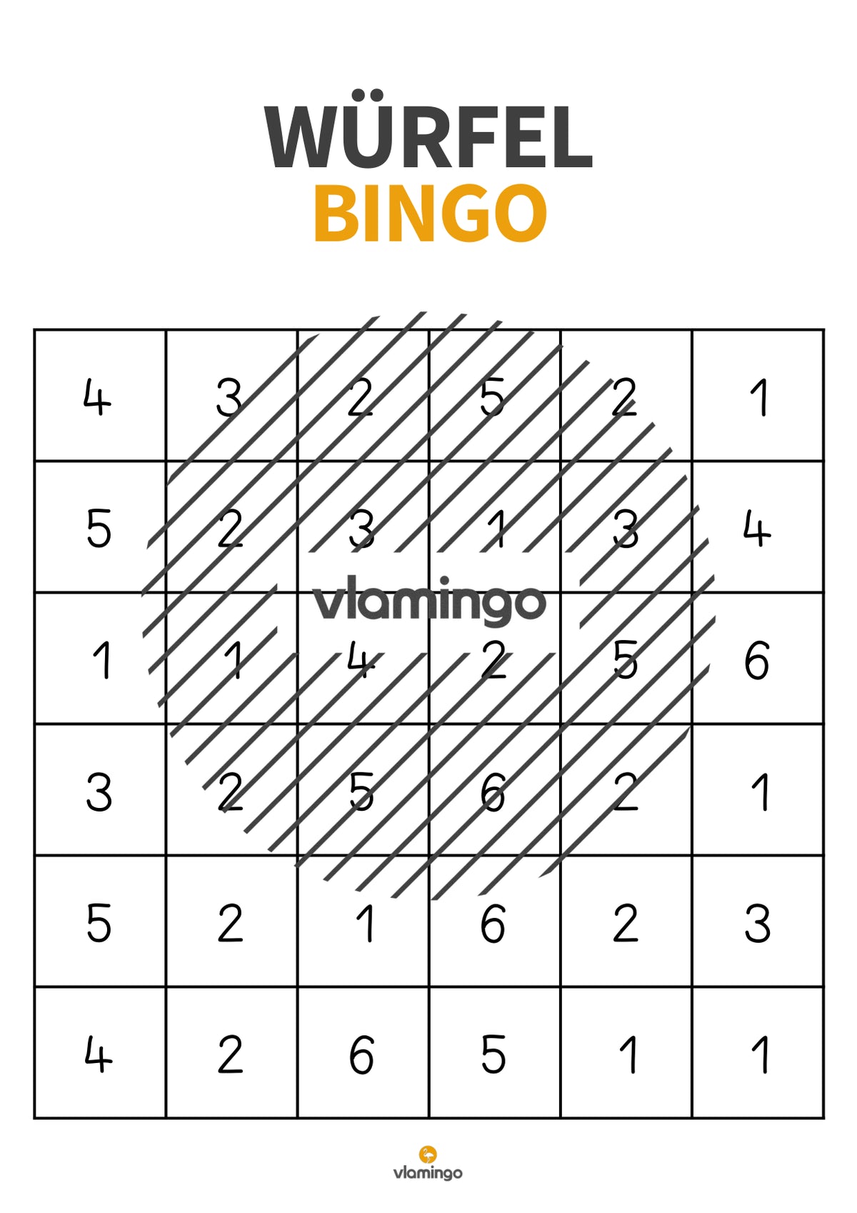 Würfel-Bingo: Laufspiel für den Sportunterricht