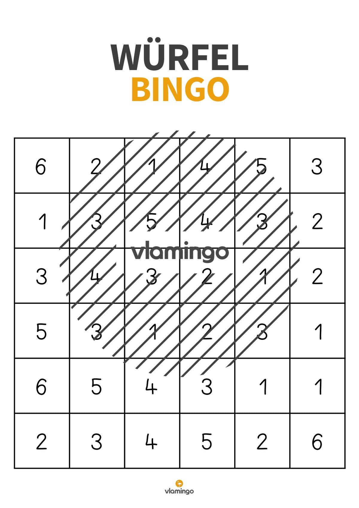Würfel-Bingo: Laufspiel für den Sportunterricht