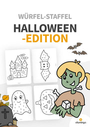 Würfel-Staffel: Halloween-Edition für den Sportunterricht