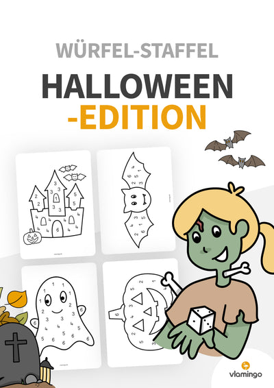 Würfel-Staffel: Halloween-Edition für den Sportunterricht