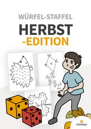 Würfel-Staffel: Herbst-Edition für den Sportunterricht