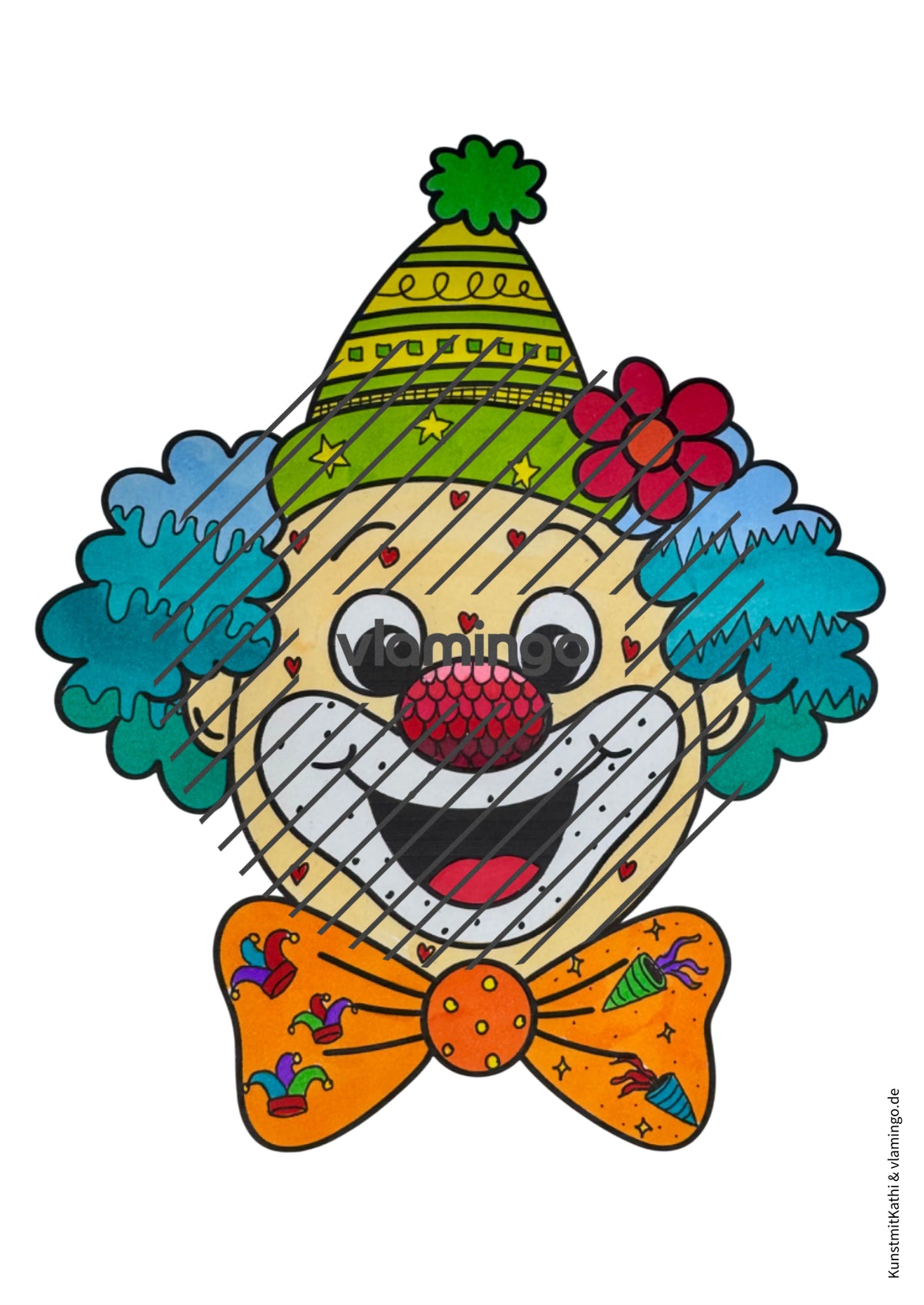 Würfelspaß: Karneval-Edition für den Kunstunterricht (Fasching / Fastnacht)