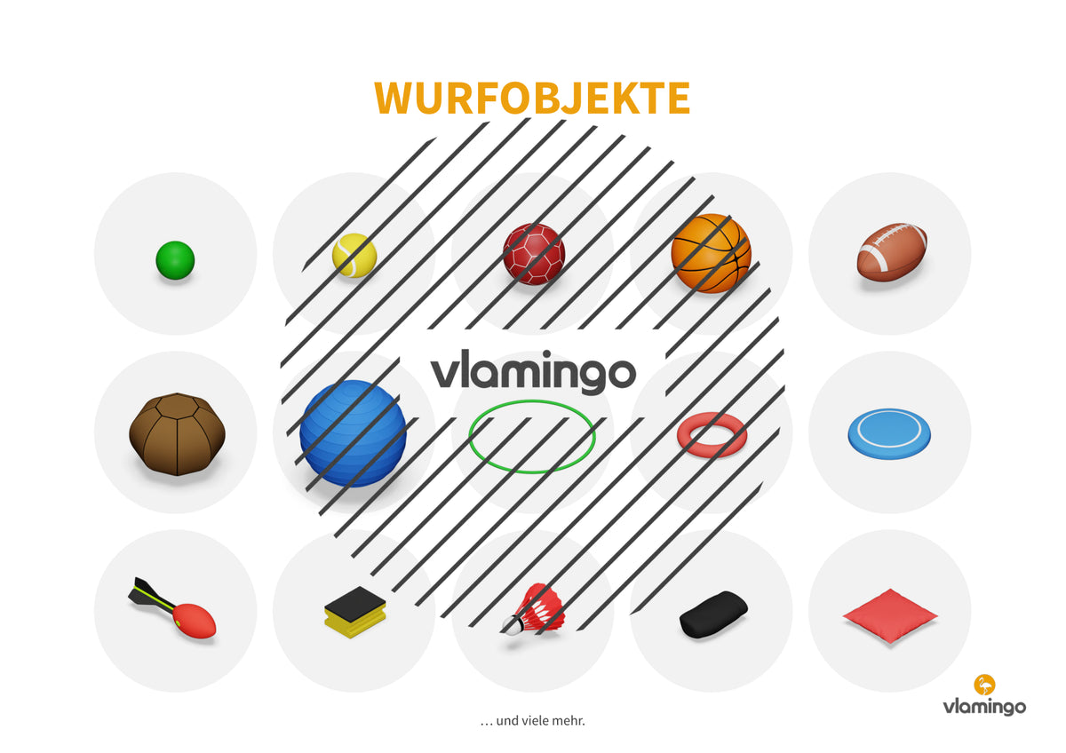 Wurfgarten: 40 Stationskarten für den Sportunterricht