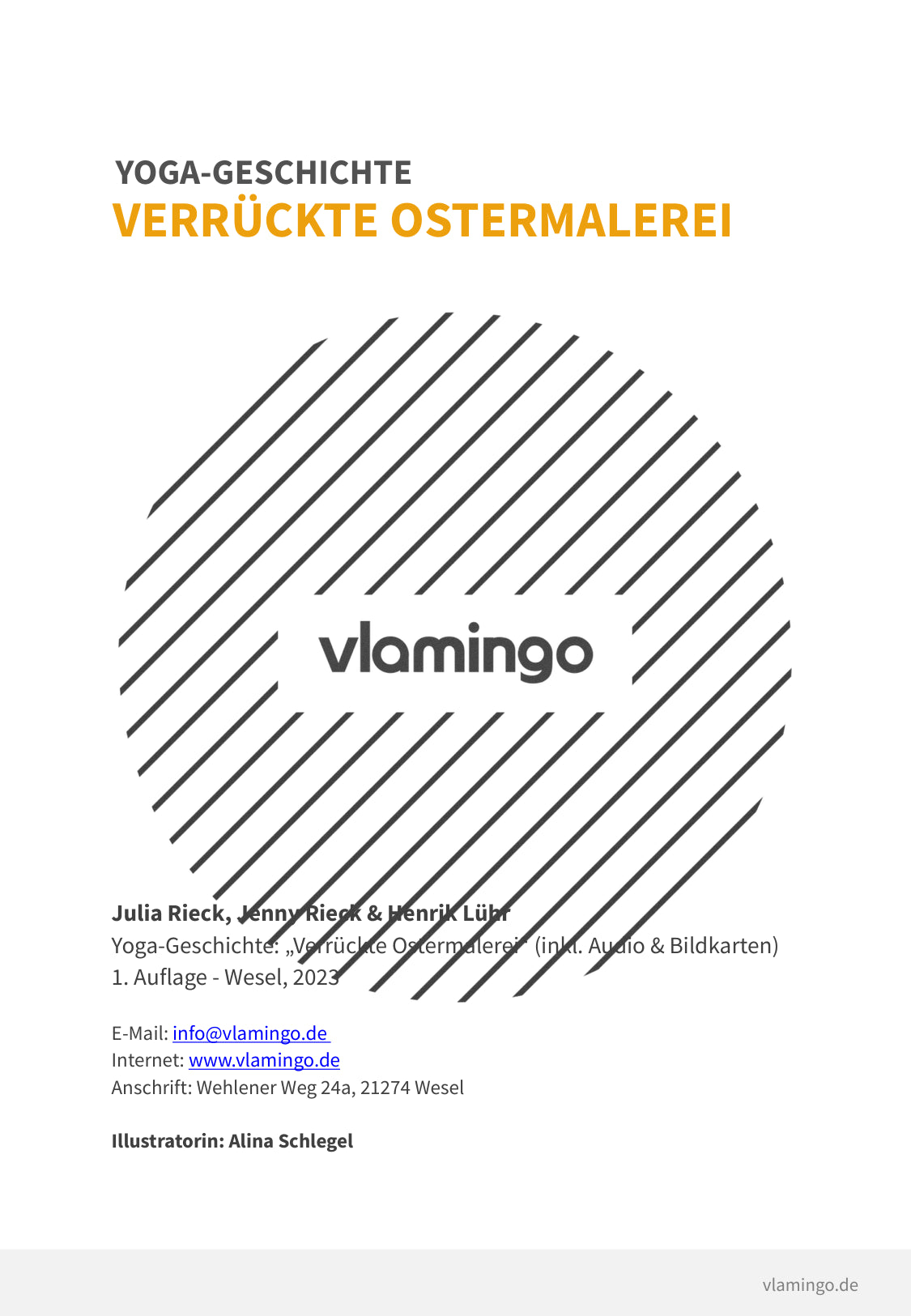Yoga-Geschichte: Verrückte Ostermalerei (Kinderyoga / Bewegungsgeschichte)