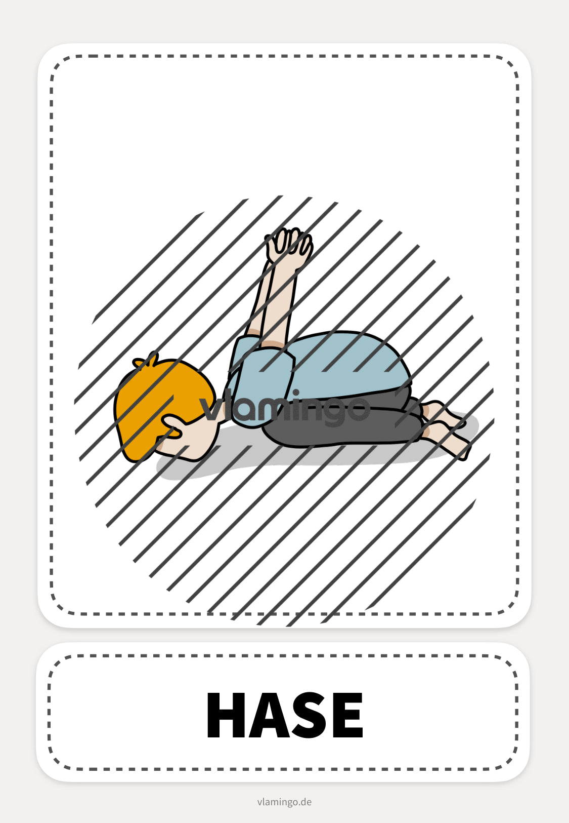 Yoga-Geschichte: Verrückte Ostermalerei (Kinderyoga / Bewegungsgeschichte)