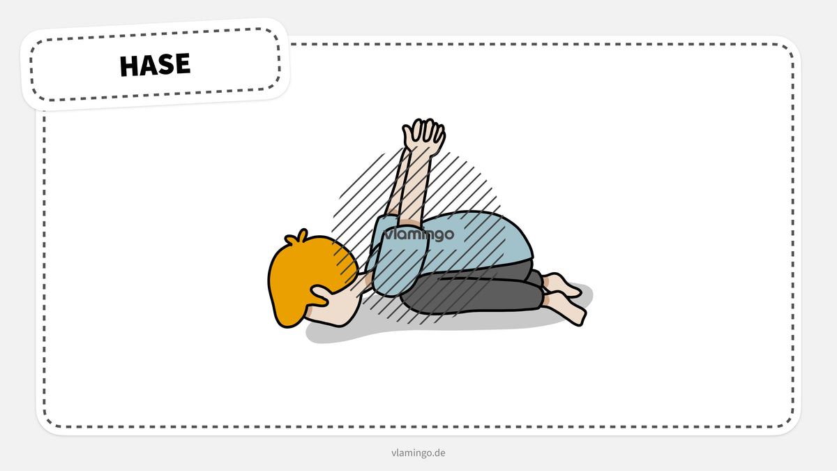 Yoga-Geschichte: Verrückte Ostermalerei (Kinderyoga / Bewegungsgeschichte)