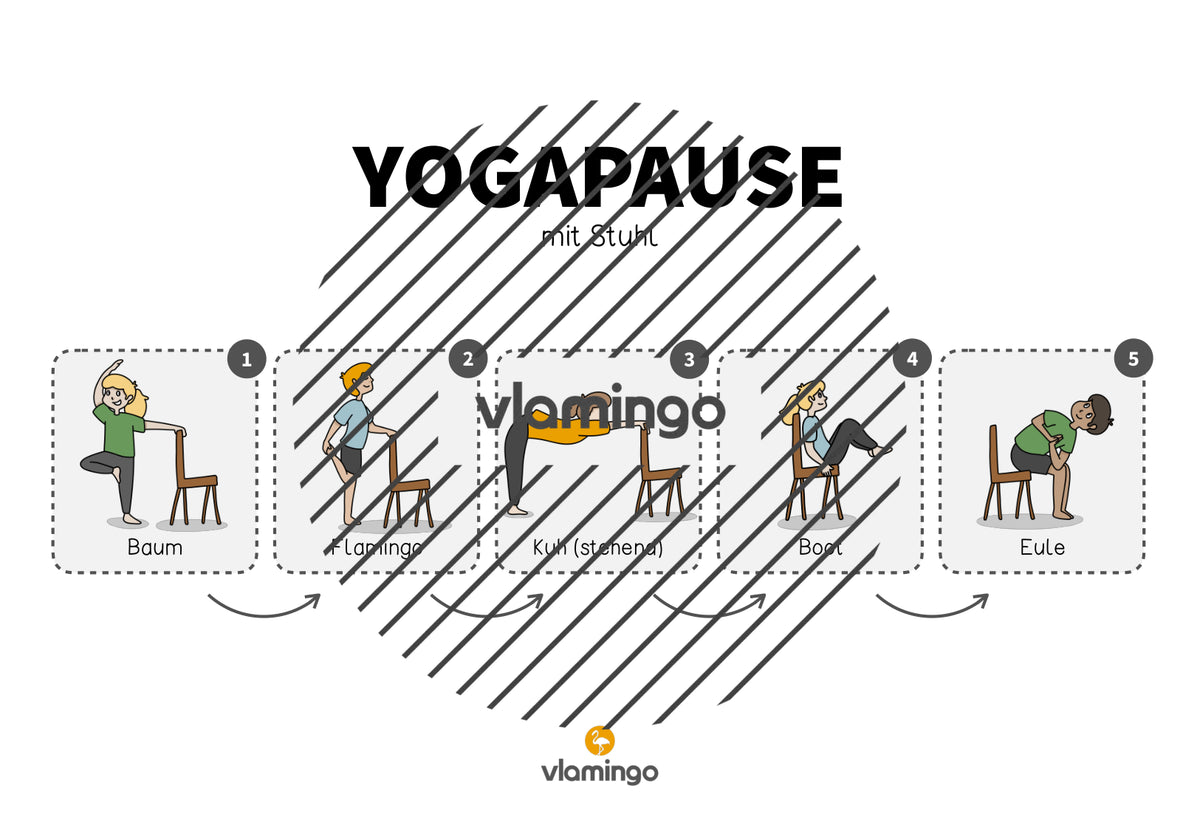 Yoga-Pausen im Unterricht, im Kindergarten oder zuhause