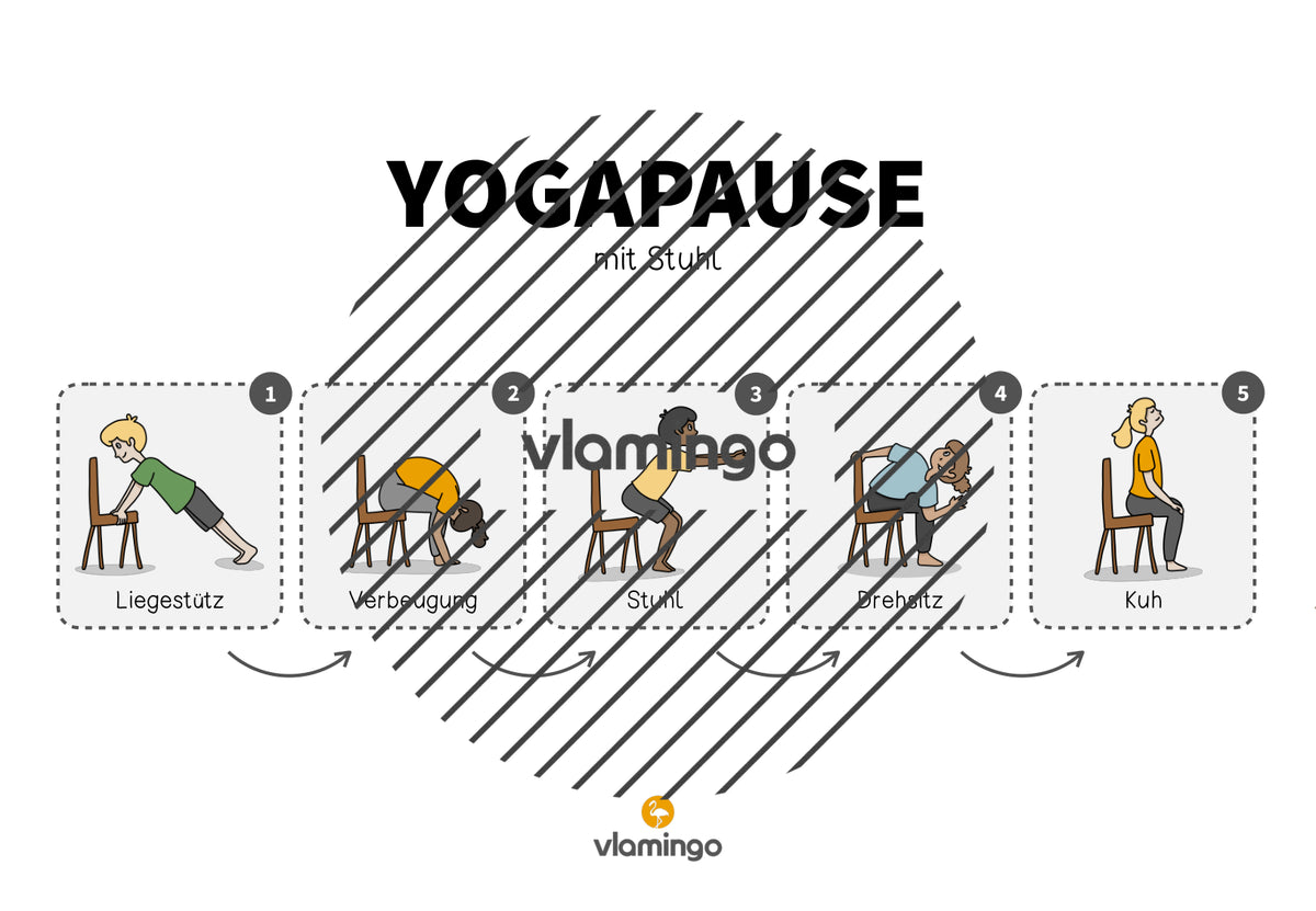 Yoga-Pausen im Unterricht, im Kindergarten oder zuhause