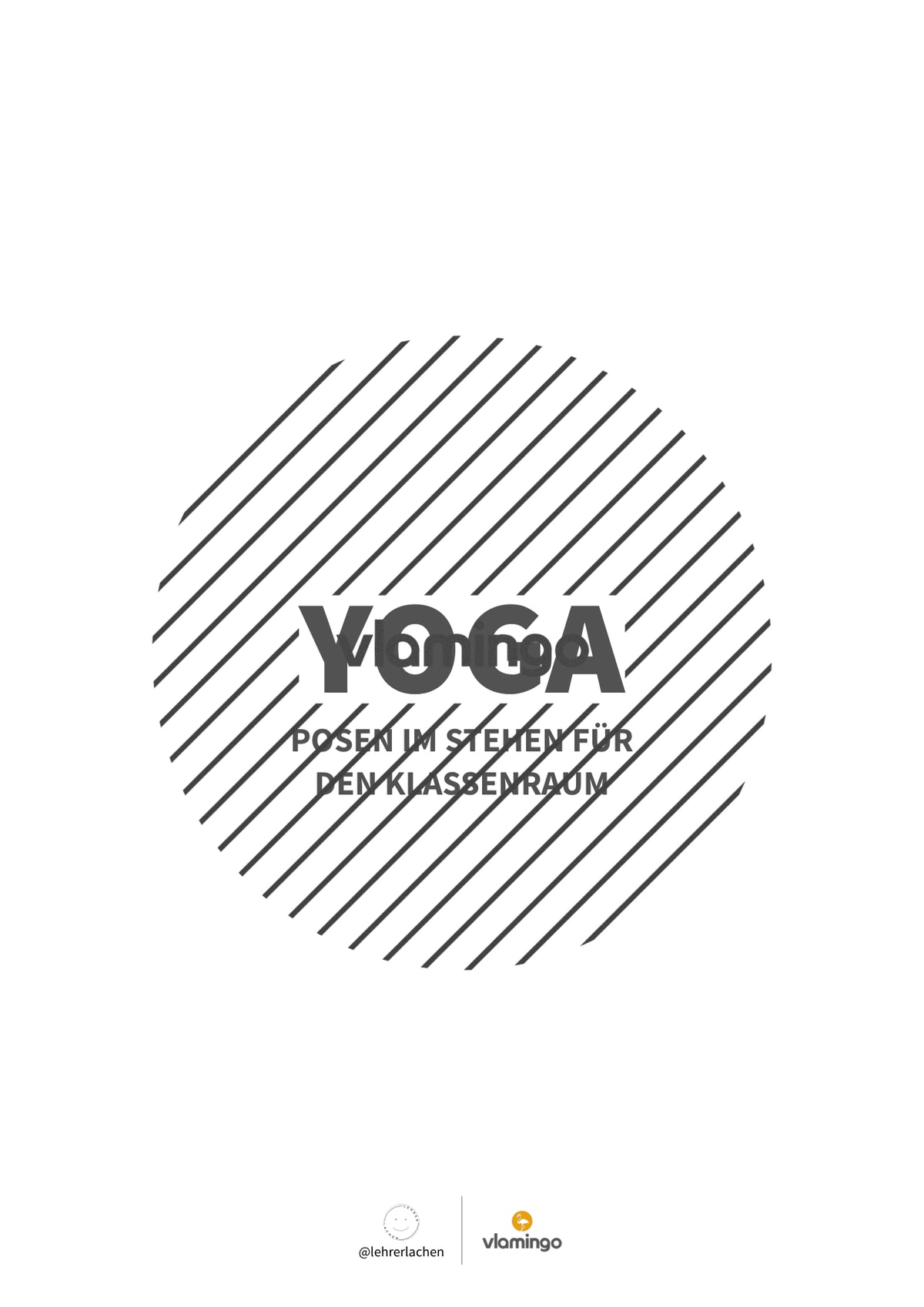 Yoga-Würfel-Poster für zuhause, Kindergarten und Schule