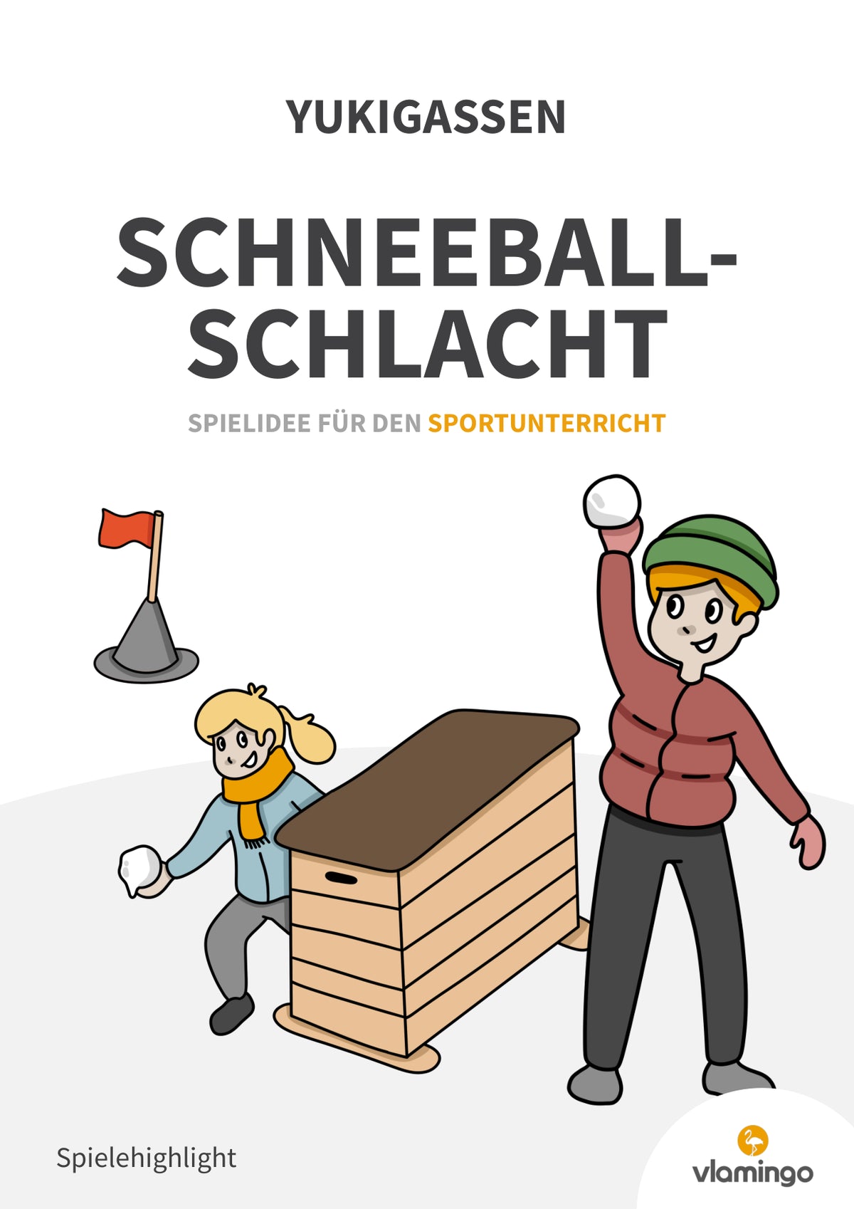 Schneeballschlacht in der Sporthalle (Yukigassen)