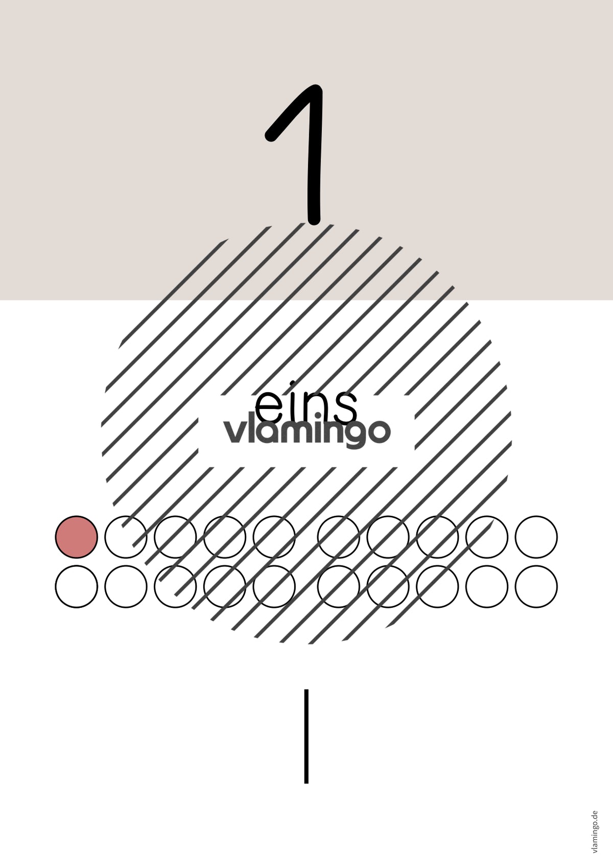 Zahlenposter: Zahlenraum bis 20