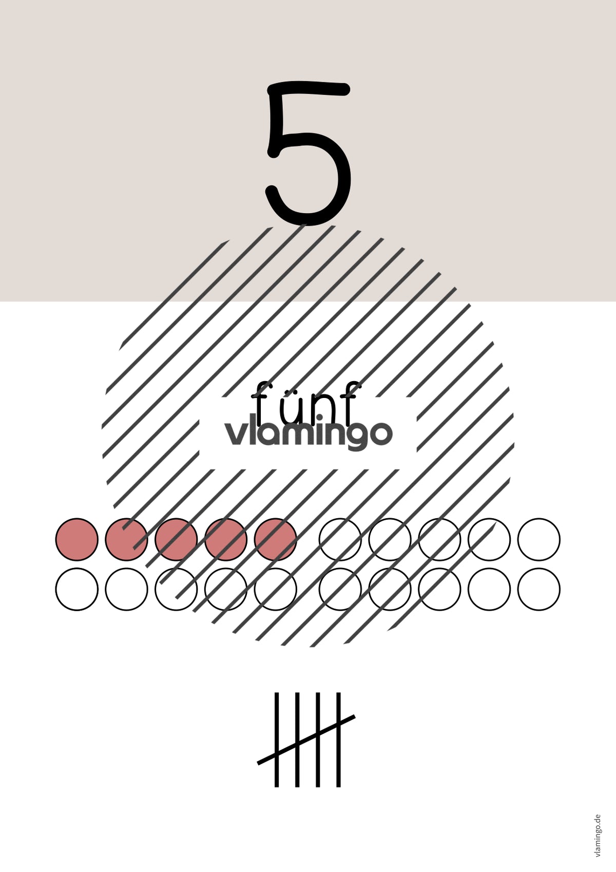 Zahlenposter: Zahlenraum bis 20