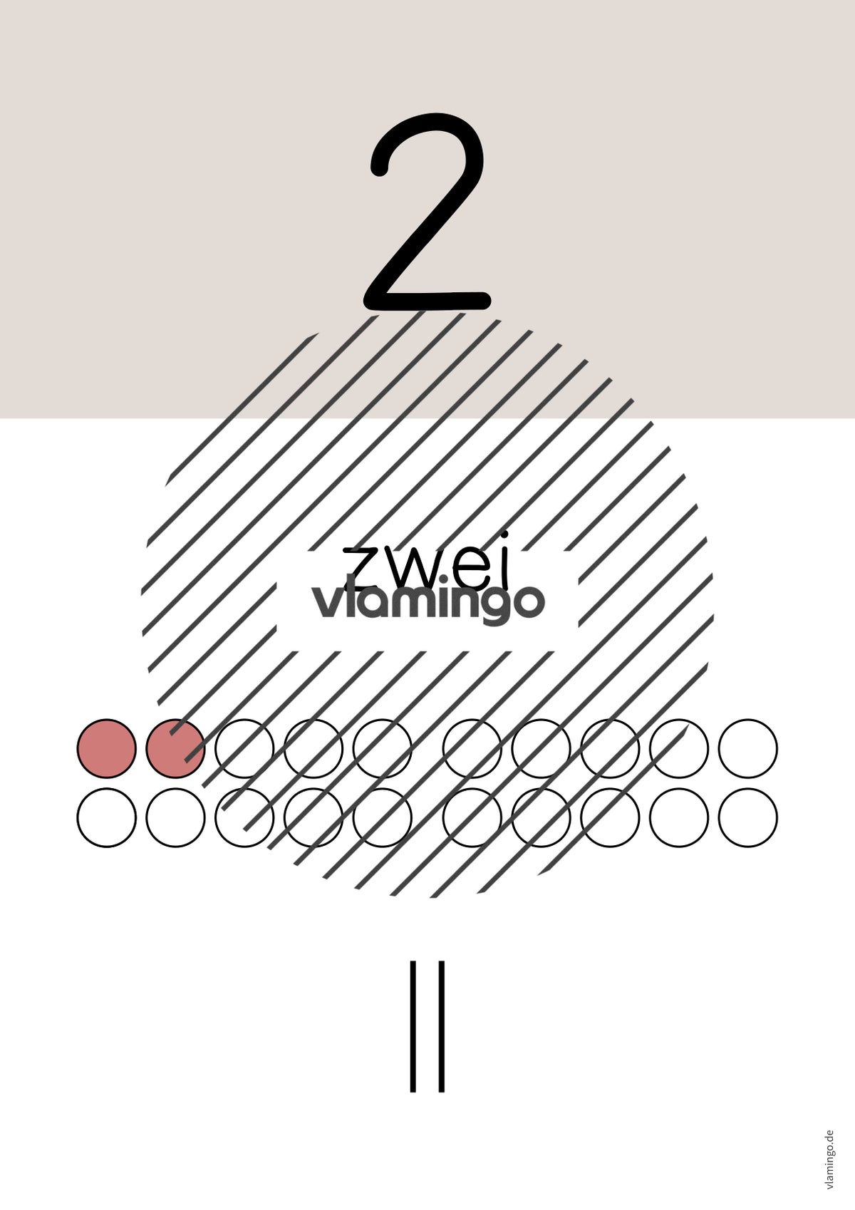 Zahlenposter: Zahlenraum bis 20