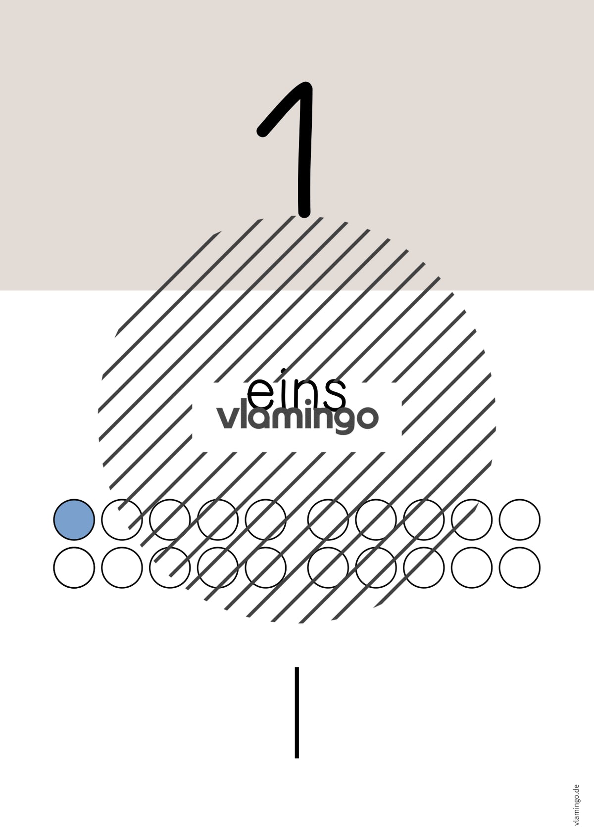 Zahlenposter: Zahlenraum bis 20