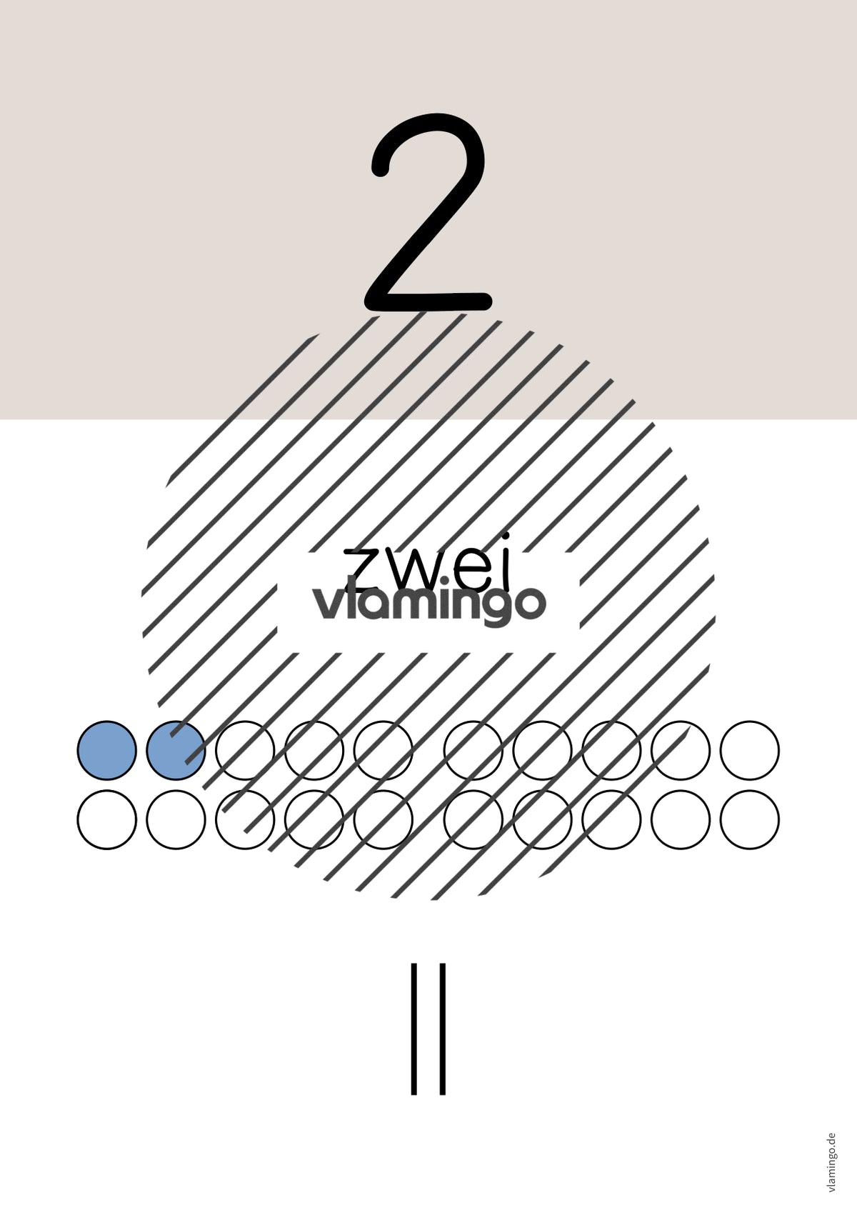 Zahlenposter: Zahlenraum bis 20