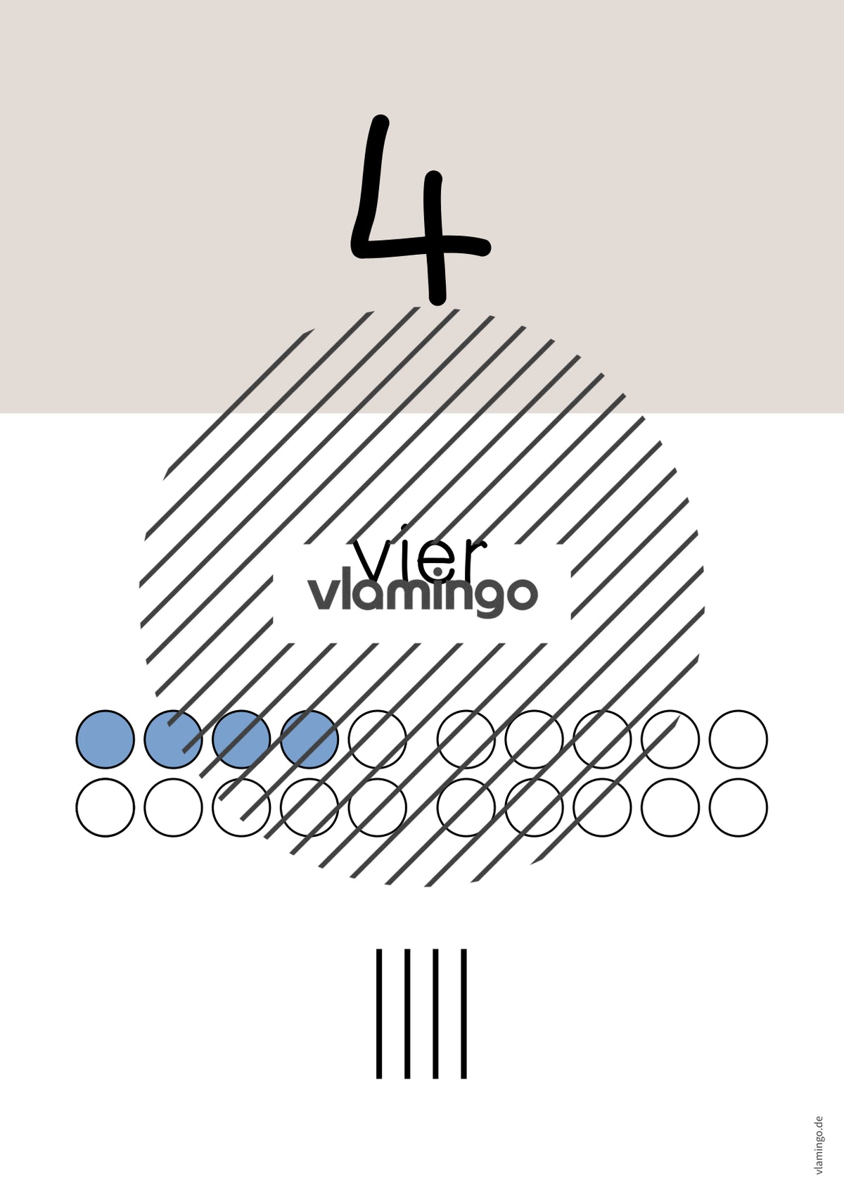 Zahlenposter: Zahlenraum bis 20